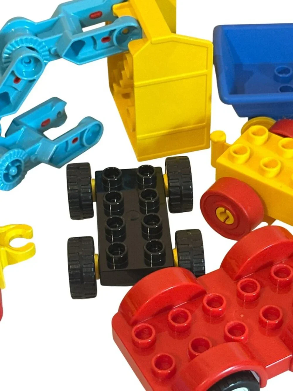 LEGO Duplo Construction Vehicle Parts Lot Cars Train Part Misc. Mixed Building